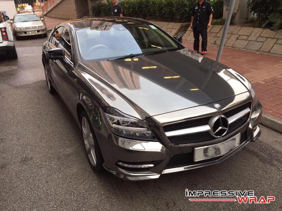 Mercedes Benz CLS350 by Impressive Wrap '2016